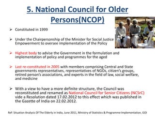 medico social problems of elderly in india | PPTX