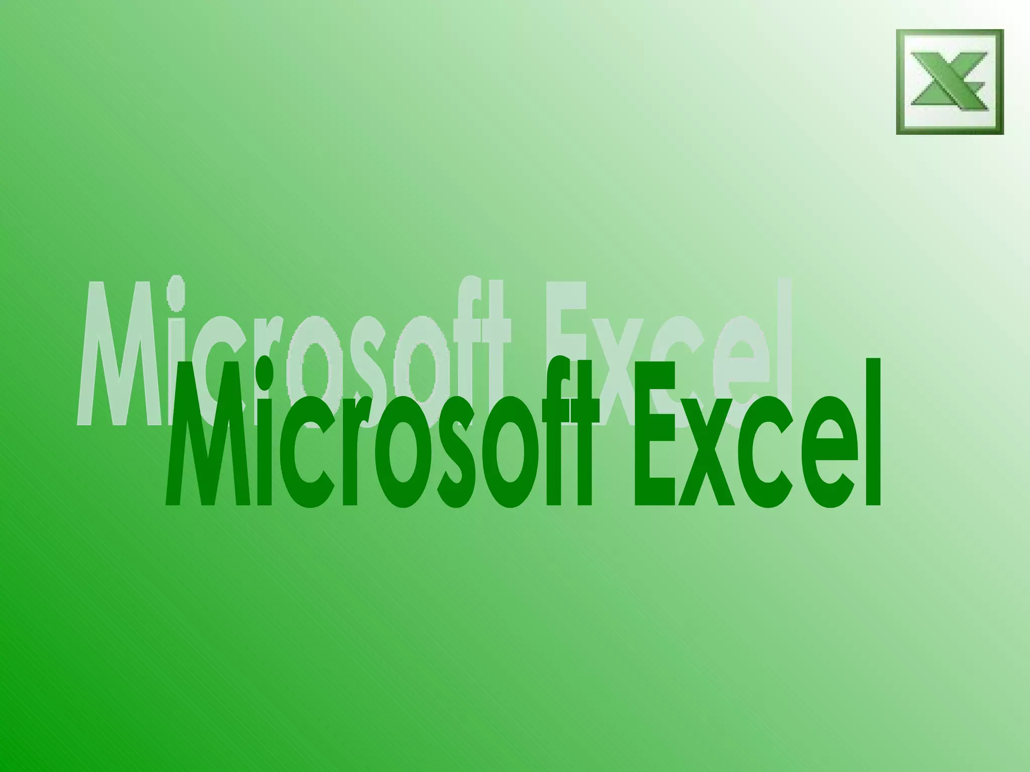 Microsoft Excel