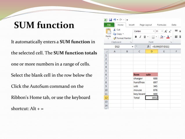 Basic Ms excel | PPTX