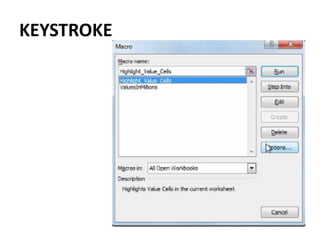KEYSTROKE
 