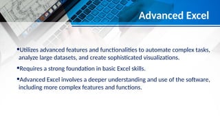 A detailed introduction of MS Excel is given in short | PPT