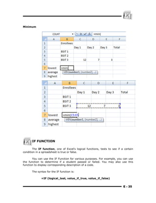 MS Excel Module 2012 | PDF