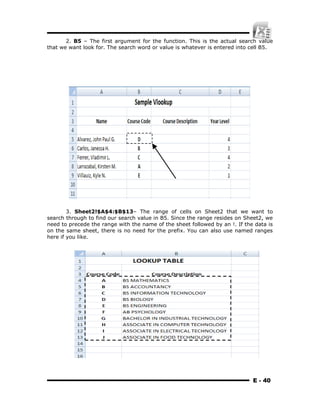 MS Excel Module 2012 | PDF