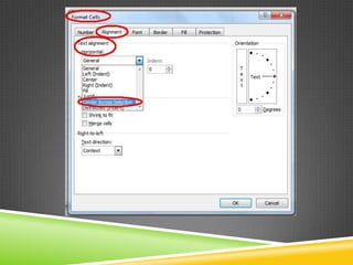 MS Excel преговор