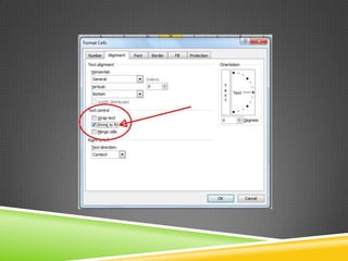 MS Excel преговор