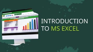 Comprehensive Introduction to Microsoft Excel Functions and Features ...