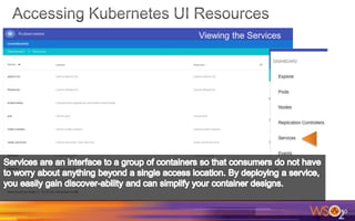 50
Viewing the Services
 