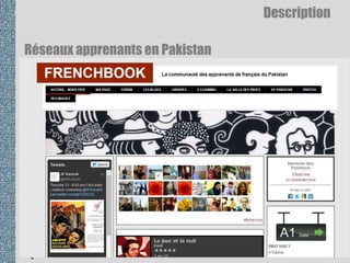 4
Réseaux apprenants en Pakistan
Description
 