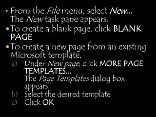 how to create a website using microsoft frontpage 2003 how to create a website using microsoft frontpage 2003