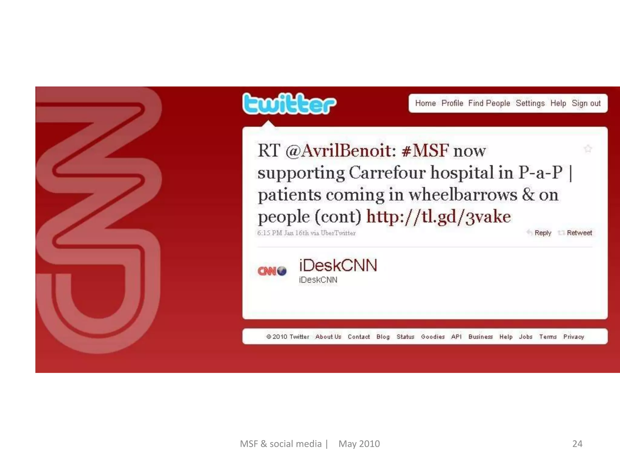 24MSF & social media |    May 2010