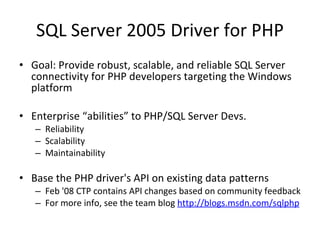 A Microsoft primer for PHP devs | PPT