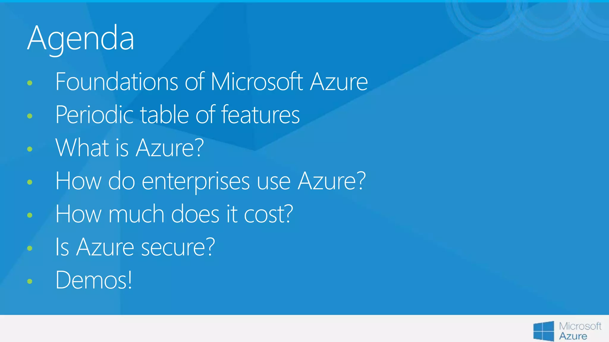 Introduction to Microsoft Azure | PPT