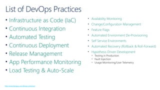 •
•
•
•
•
•
•
•
•
•
•
•
•
•
http://www.itproguy.com/devops-practices/
 