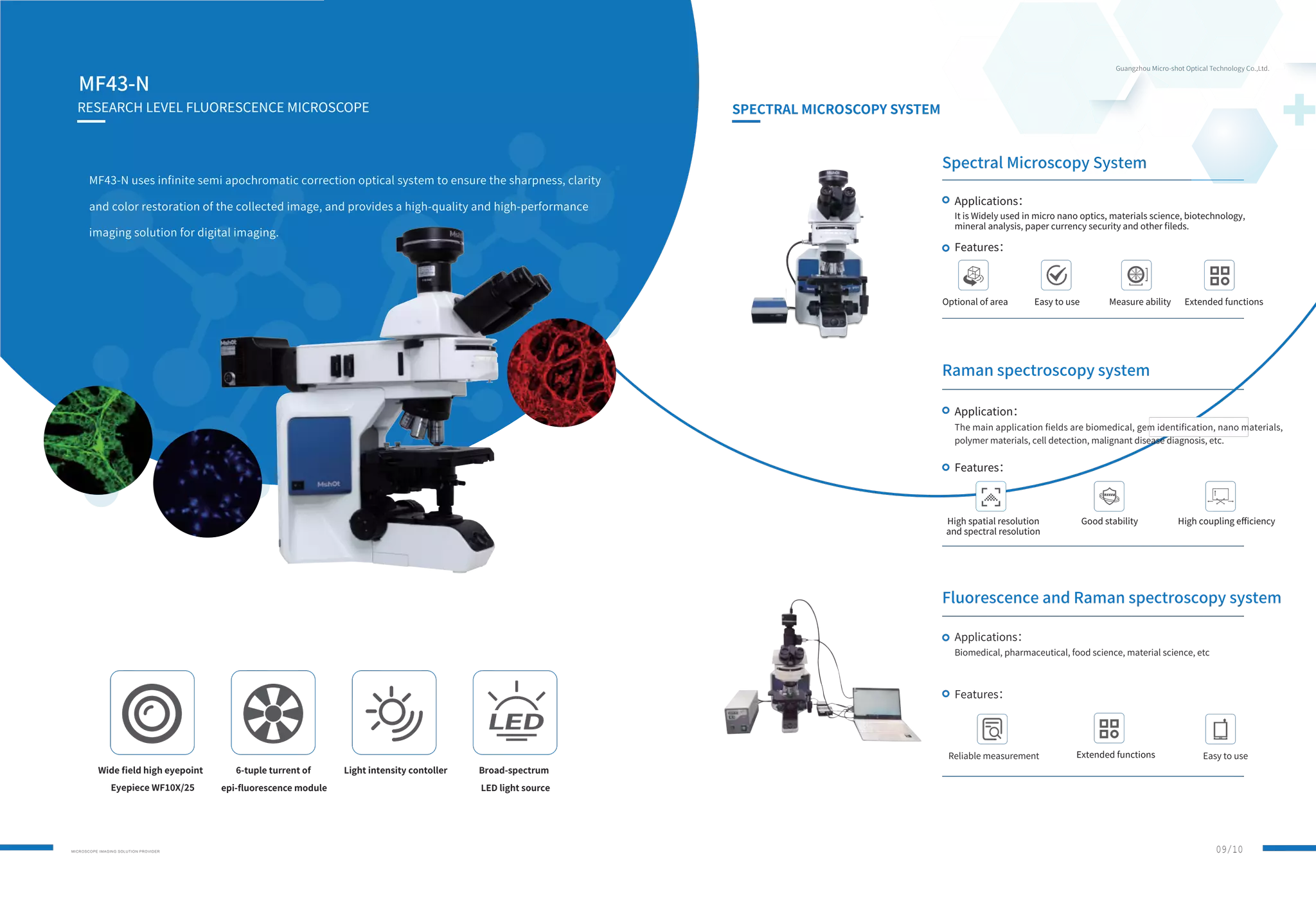 Mshot microscopy products catalog 2020 PPT
