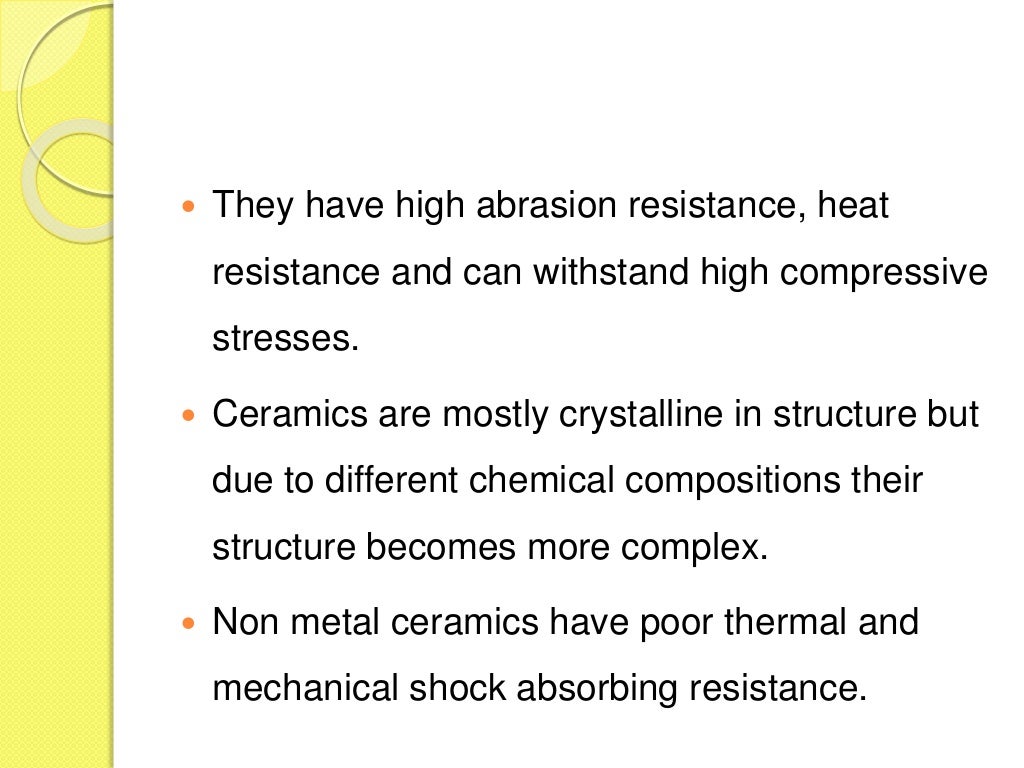 High Temperature Materials