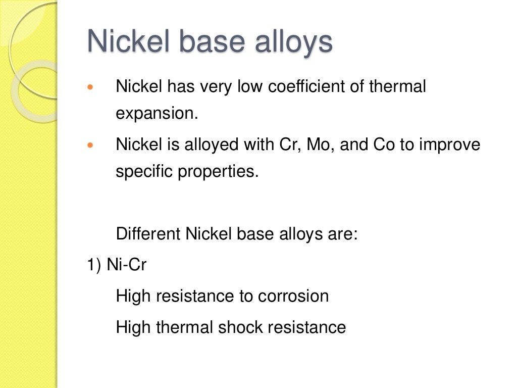 High Temperature Materials