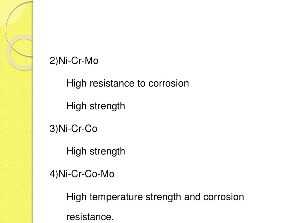 High Temperature Materials