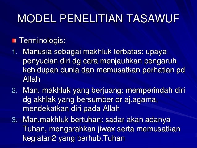 Metodologi Studi Islam - Materi IAIN Tulungagung (Mr 