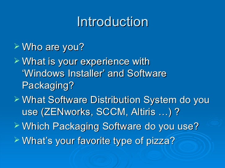 what is windows installer