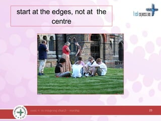 23 start at the edges, not at  the centre 