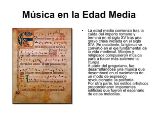 Música en la Edad Media ,[object Object]