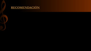 RECOMENDACIÓN