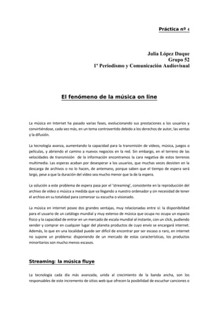 Música gratuita y online