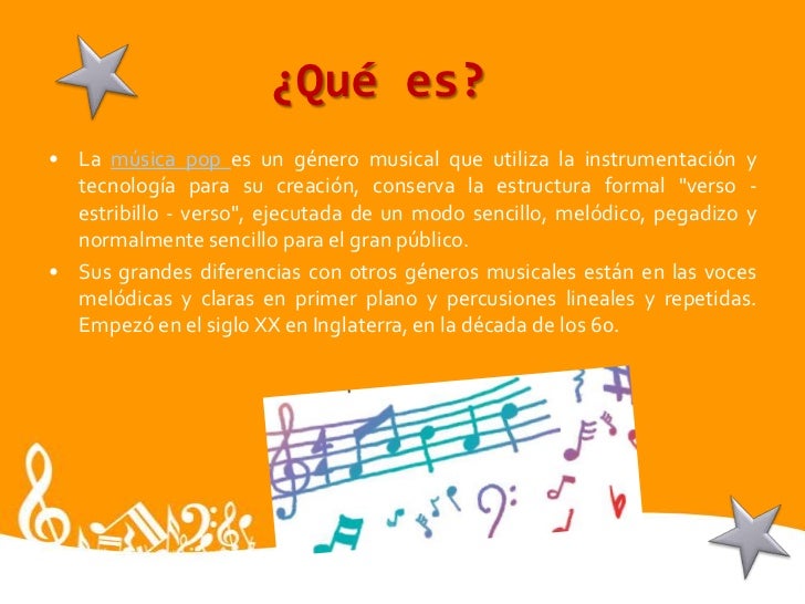 Historia De La Musica Pop Para Niños Hay Niños