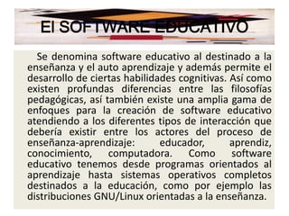 EDICIÓN DE SONIDO      En esta categoría tenemos los programas que permiten crear y modificar los parámetros que intervienen en la síntesis de sonidos (envolventes, forma de onda, panorámica, balance, etc). La mayoría del software que funciona como sintetizador permite manipular y crear nuevos sonidos a partir de los que son incorporados por el fabricante.