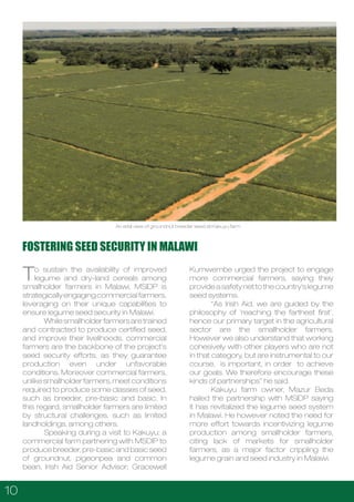 Malawi Seed Industry Development Project (MSIDP)- A Malawi Seed Alliance Newsletter