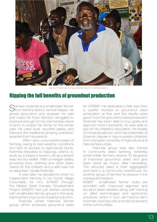 Malawi Seed Industry Development Project (MSIDP)- A Malawi Seed Alliance Newsletter