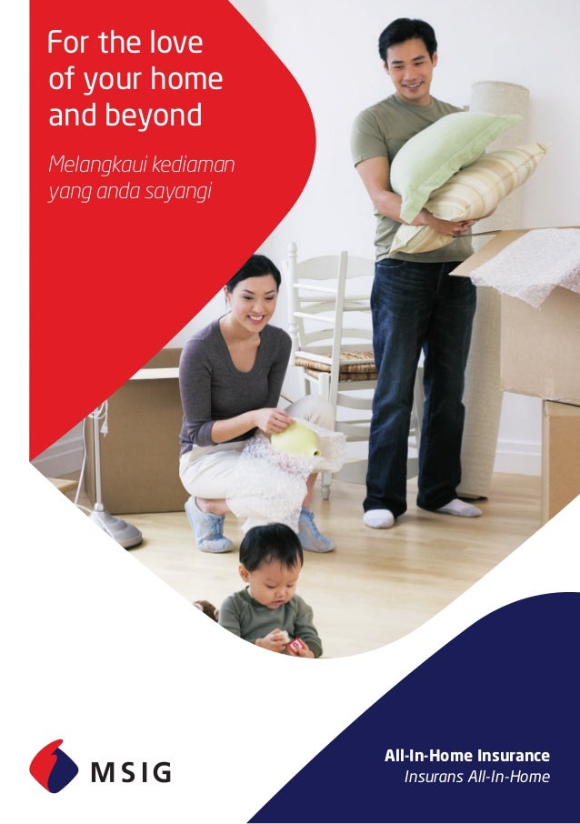 Msig Malaysia All In Home Insurance arranged by ACPG Management Sdn B…