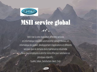 MSII service global