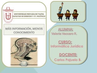UNIVERSIDAD PRIVADA DE TACNA
Facultad de Derecho y Cs. Políticas




                                      ..
 