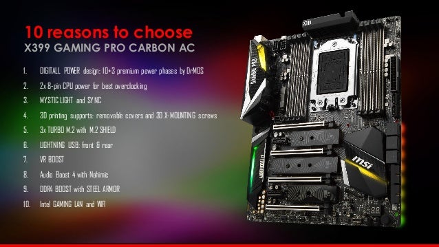 x399 gaming pro carbon