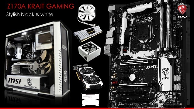 msi z170 gaming series motherboards