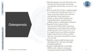 0310-7990649
info@medicoseacademics.com
Osteoporosis
Dr. Sidra Arshad, Asst. Prof. Physiology 5
 