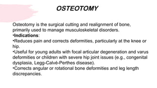 Surgical interventions and post-operative management / musculoskeletal ...