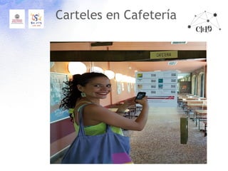 Carteles en Cafetería
 