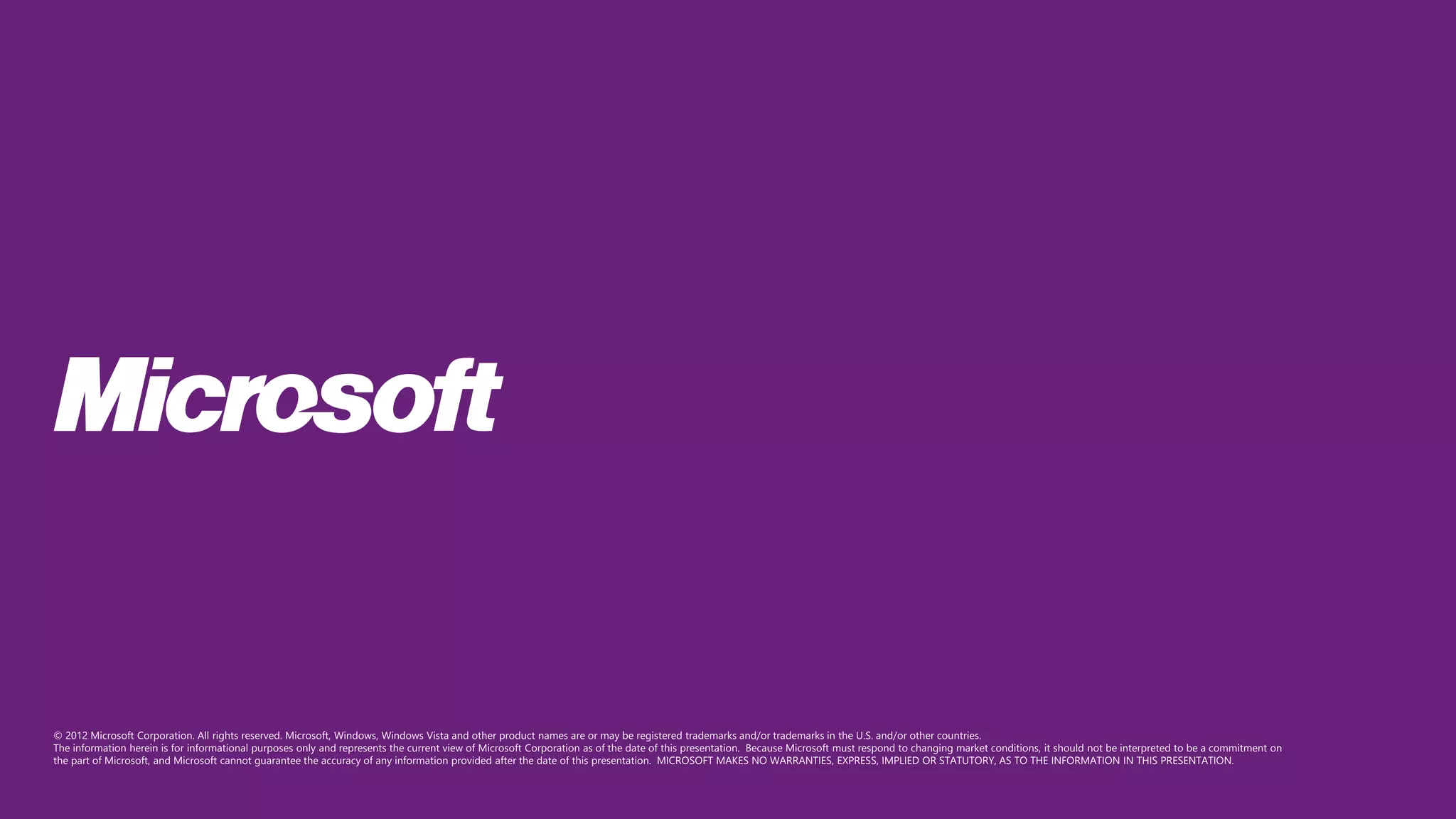 Microsoft Licensing Overview