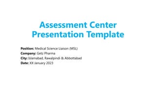 MSL Presentation for medical affairs.pptx