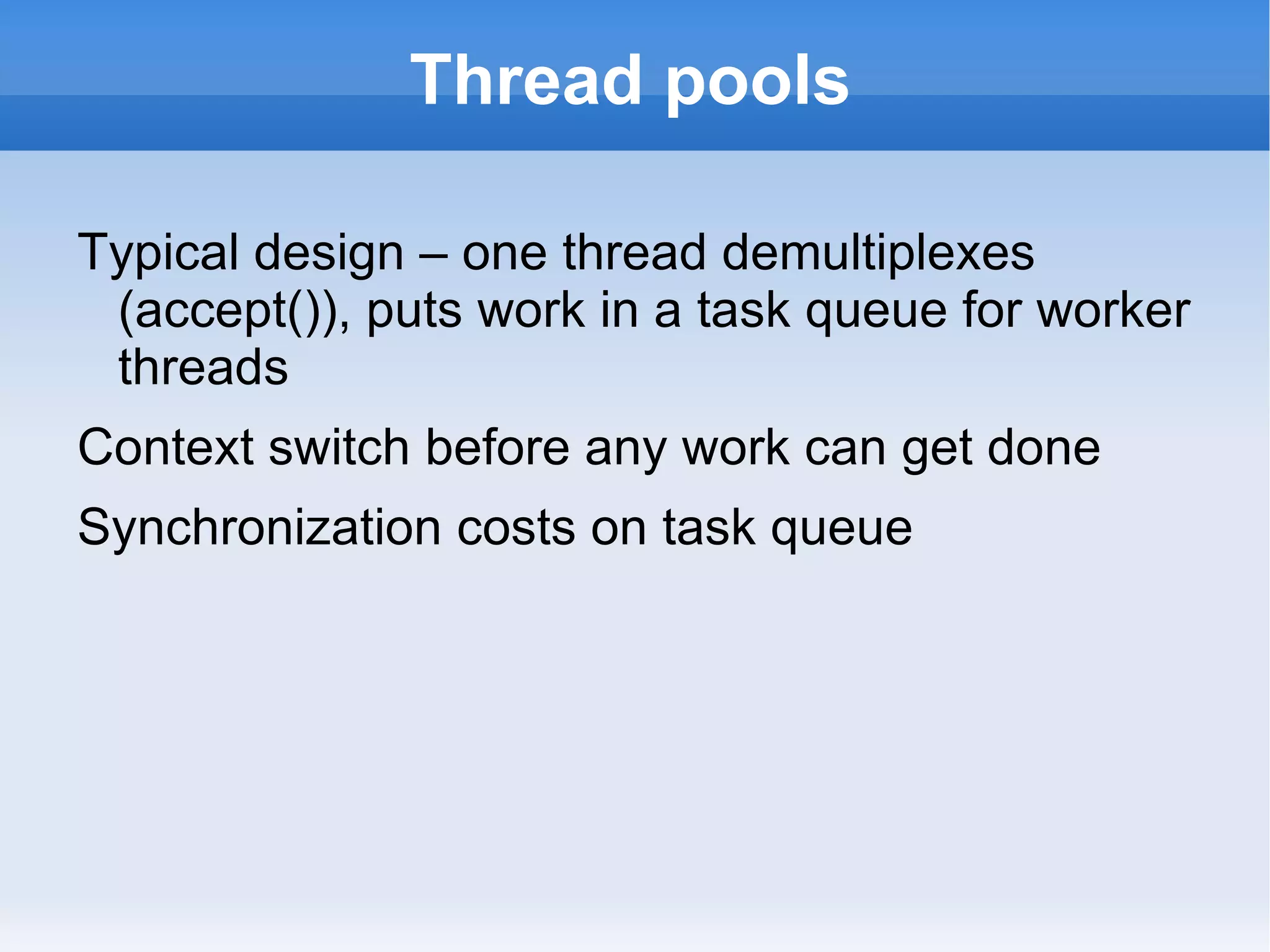 HTTP 1.0: One request-response per TCP connection 