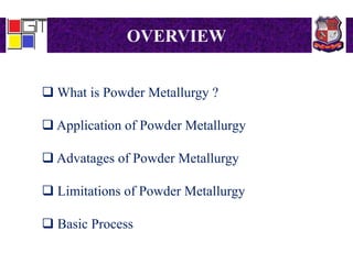 Powder Metallurgy | PPTX