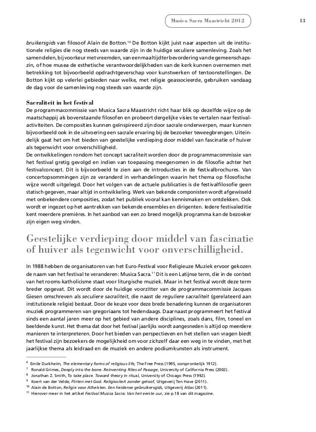 Flirten met god. religiositeit zonder geloof