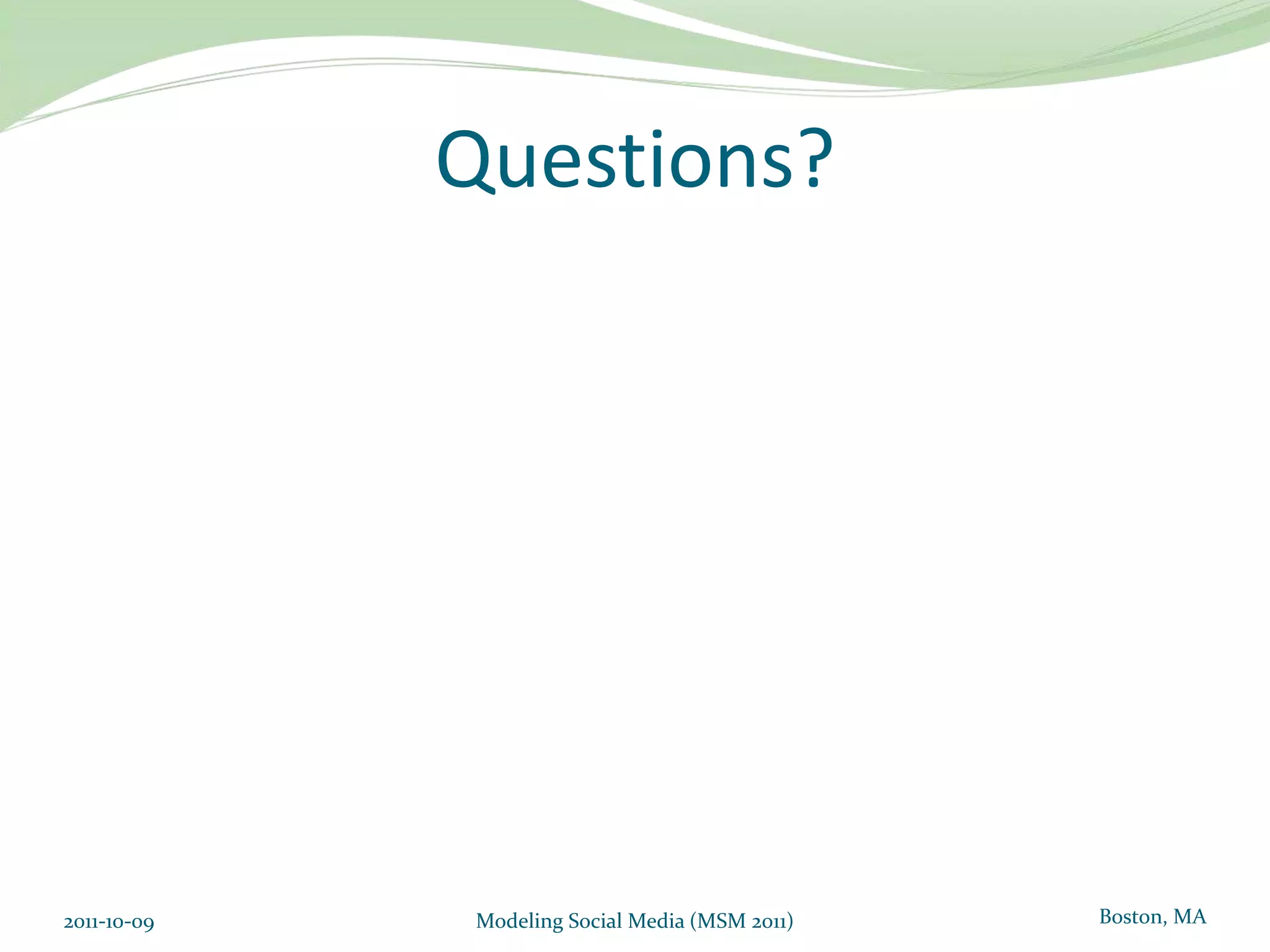  Use of collaborative tagging intelligence 