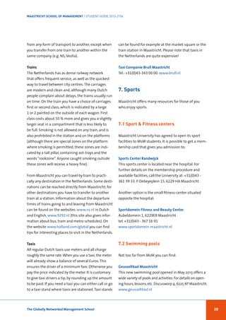 Msm Example Regulation MsM student handbook 2013-2014 | PDF