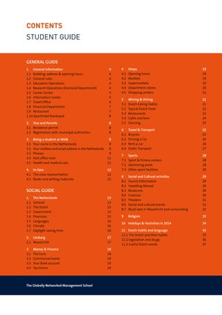 MsM student handbook 2013-2014 | PDF