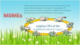 Philippines Micro Small Medium Enterprises (MSMEs) | PPT