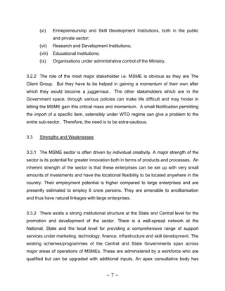 Smme Development Plan Example Msme strategic-action-plan | PDF