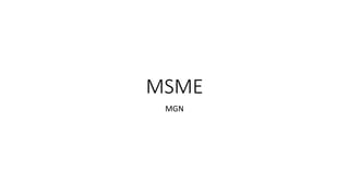 MSME
MGN
 